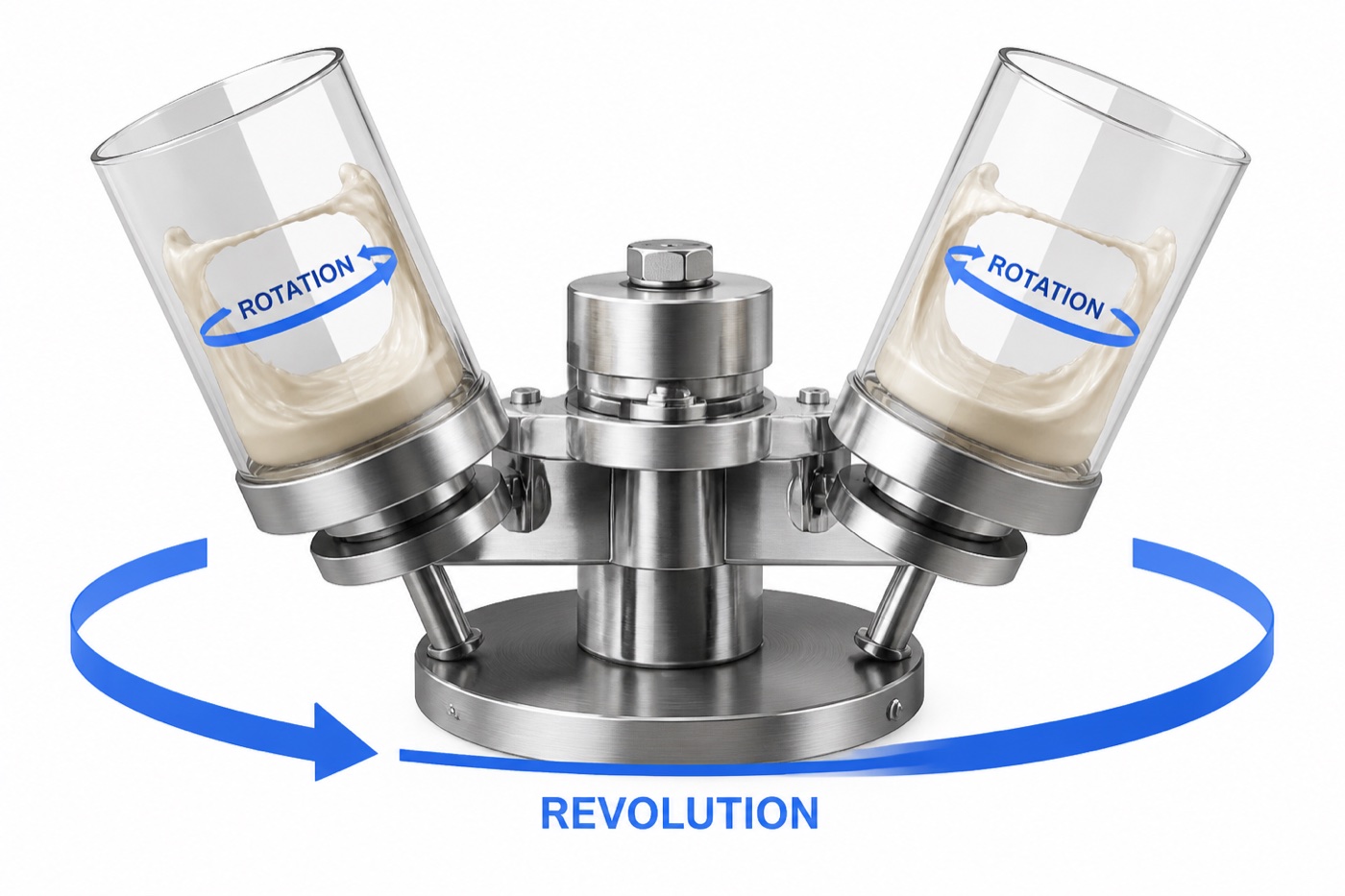 Planetary mixing principle: revolution and rotation